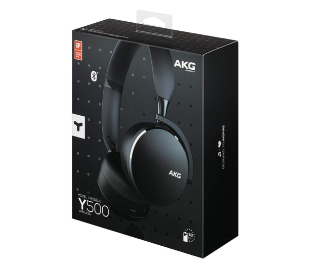 AKG Y500 Wireless Czarne - 514361 - zdjęcie 6